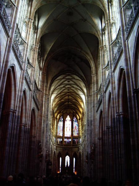 Iniside St Vitus Cathedral