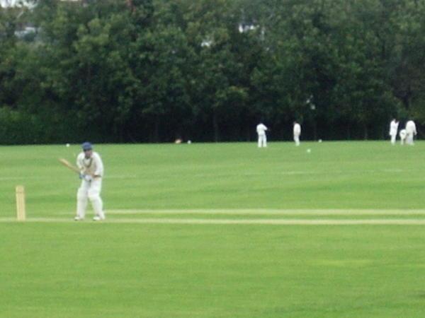 Me playing cricket