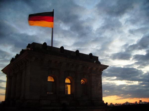 Sunset from Reichstag