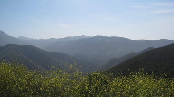 The view out over Point Mugu