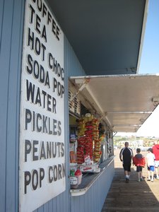 The only shop on the pier