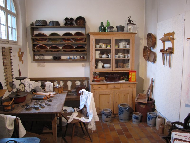 Typical c. 1900 village kitchen