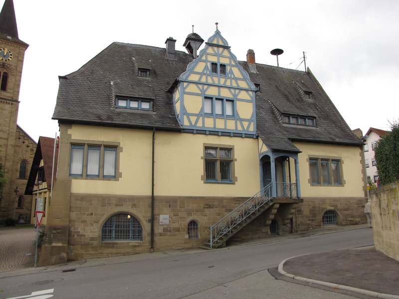 Museum/archives in old city hall of Schluctern