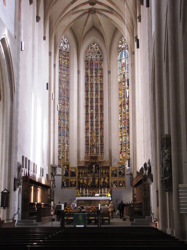St. Jakobs Lutheran Church in Rothenburg