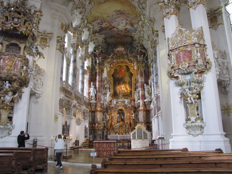 Interior of the Wies Church