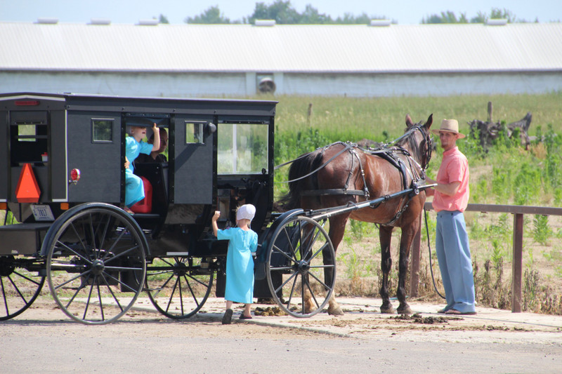 Authentic Amish shopping experience at Dollar General