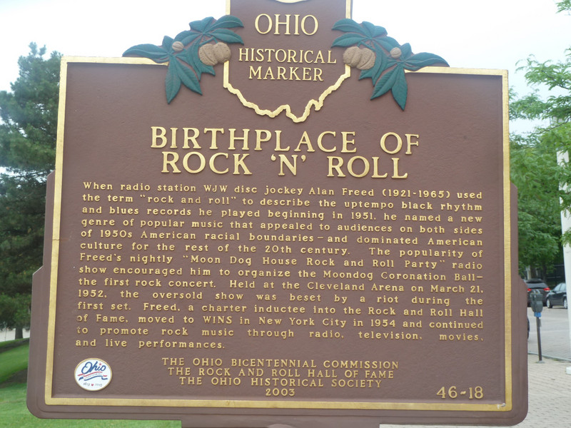 Ohio was the birth place of Rock n Roll