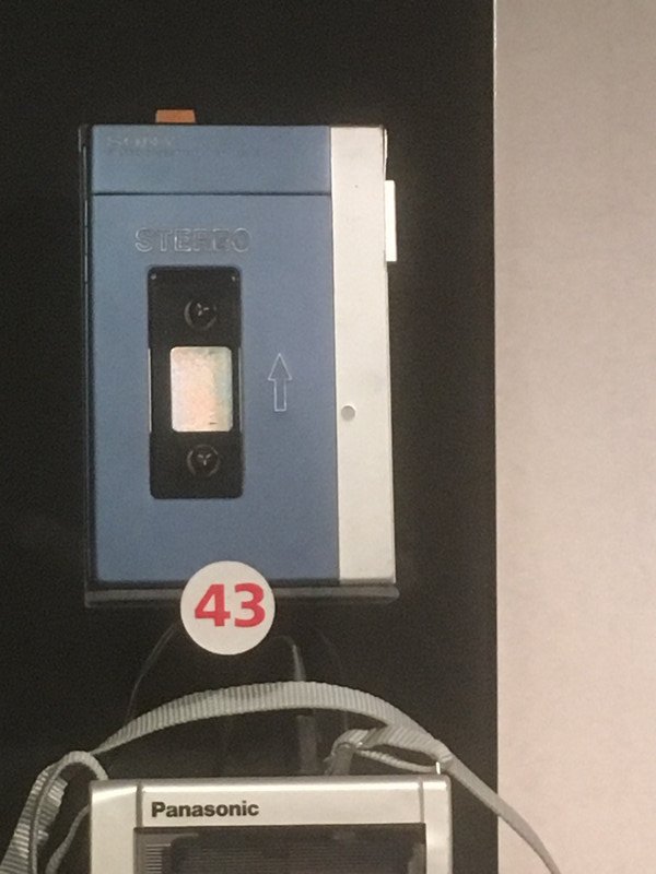 The original Sony Walkman. Remember the Year ??