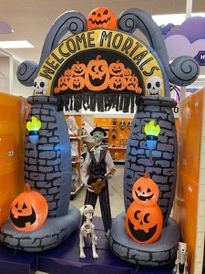 Halloween sales in Target