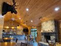 Clubhouse at Sunday River (nice fireplace and moose)
