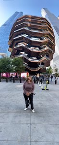 Kerry outside “The Vessel” one of NYC’s newest attractions.