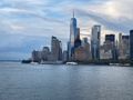 View of Lower Manhattan from the Staten Island Ferry