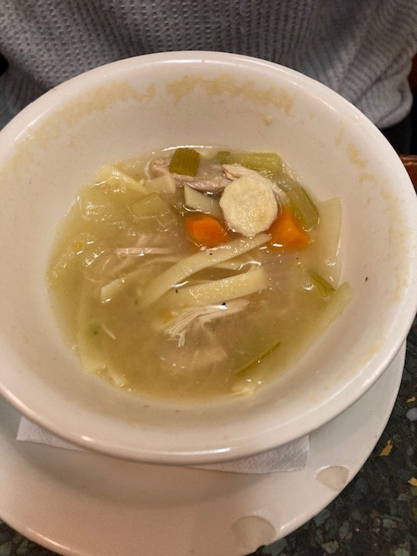 Chicken Soup at the Comfort Diner