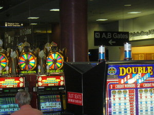 Pokies at the Airport (Only in America !)