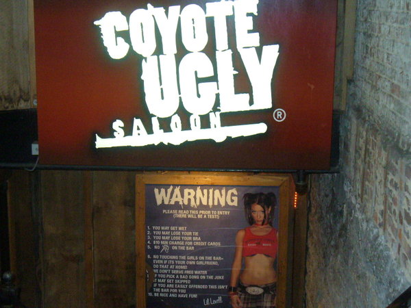Coyote Ugly saloon