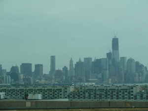 Driving into NYC (Freedom Tower is the tall one) 