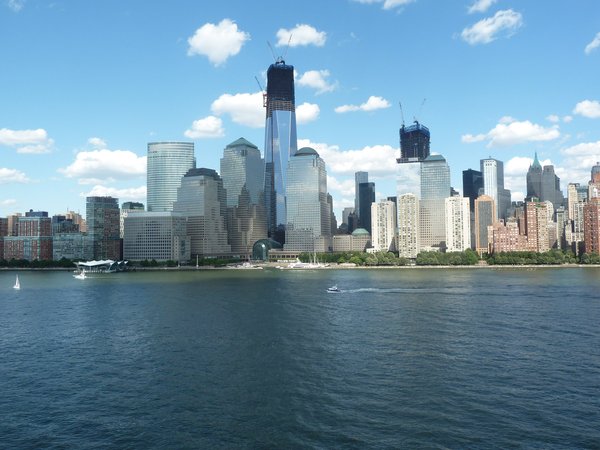 WTC area of Manhattan