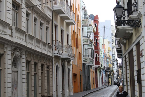 Typical Old San Juan street