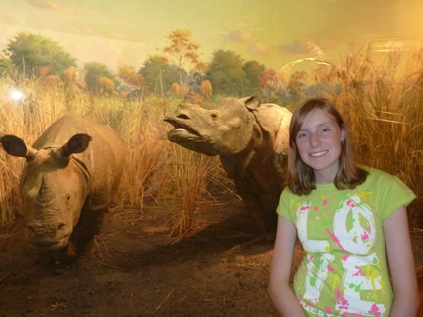 Elise and a couple of Rhino freinds