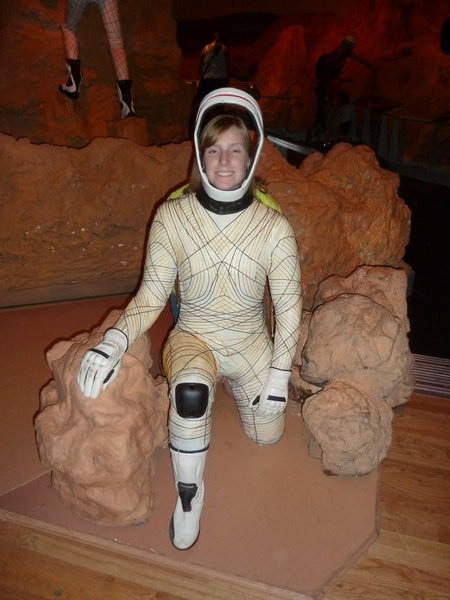 Elise in Martian Suit