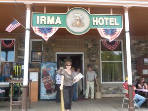 The Irma Hotel in Cody