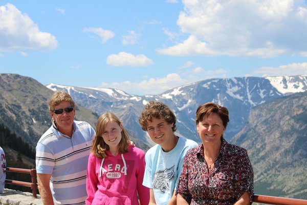 Family Snap at lookout