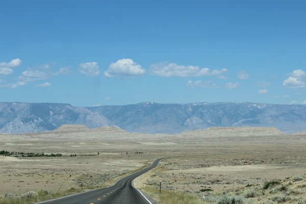 On the road to Yellowstone