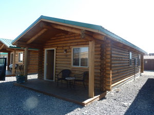 Cabin at Cody Cowboy Village, Wyoming