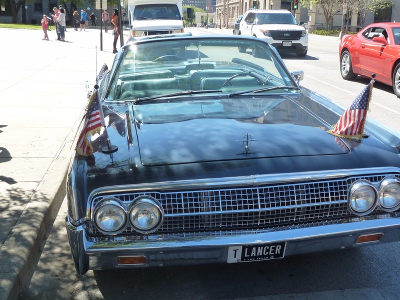 Replica of JFK car when he was assassinated