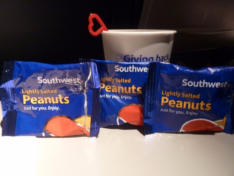 Famous Southwest Airlines Peanuts