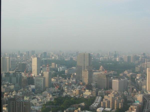 View of the Imperial Palace from Tokyo City View