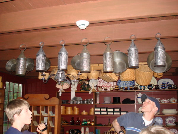 Lamps used at the time
