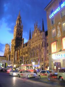 Nighttime in Munich