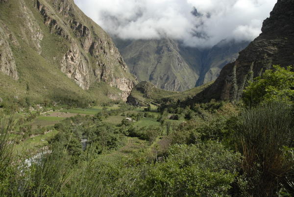 View from day 1 of the Inka trail 