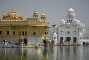 Golden Temple at Amritsar - Holy site for Sihks.