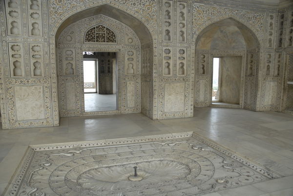 Inside the Musamman Burj