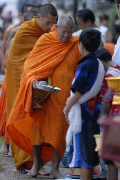 Giving of Alms - Luang Prabang