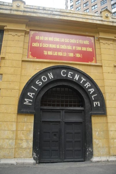 Entrance to the Notorious Hoa Lo prison