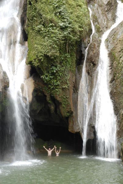 Waterfall near Topes de Collantes, highlands near Trinidad
