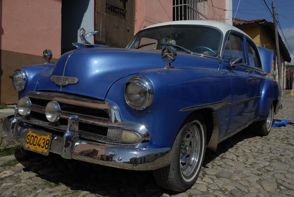 One of the many classics still used in Cuba...