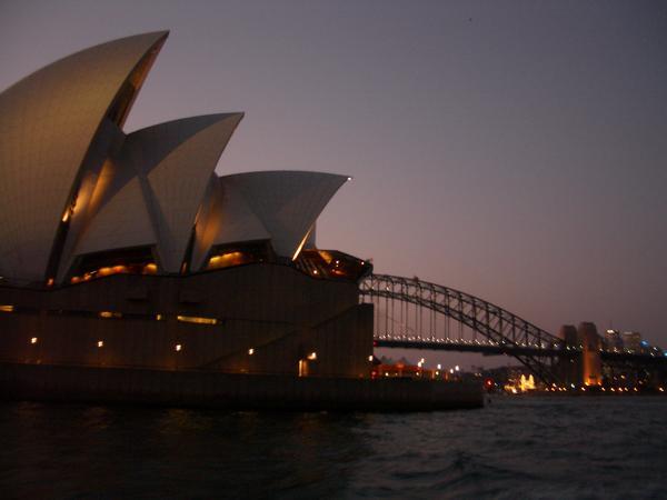 Sydney Opera house and Harbour Bridge