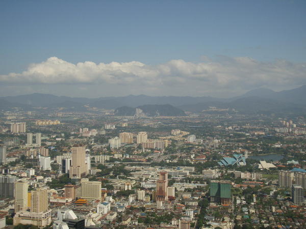 Veiw from the top of the Menara tower