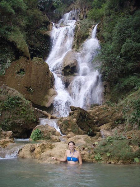 Me and one bit of the waterfall