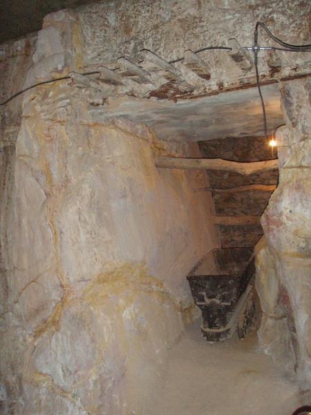 Entrance to the gold mine