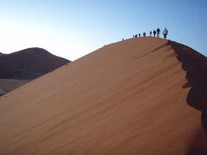Climbing Dune45