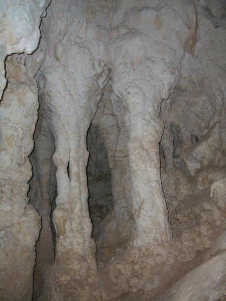 Awesome stalactites and stalagmites