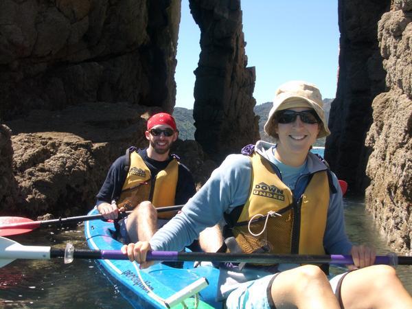 Kayaking- Matt and I