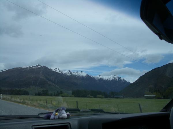 Veiw along the way from the car