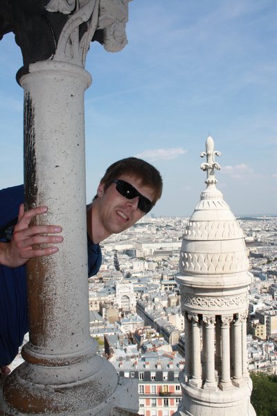 At the top of Sacre Coeur