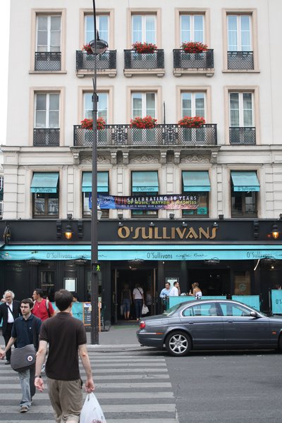 There was even an O'Sullivans bar in Paris